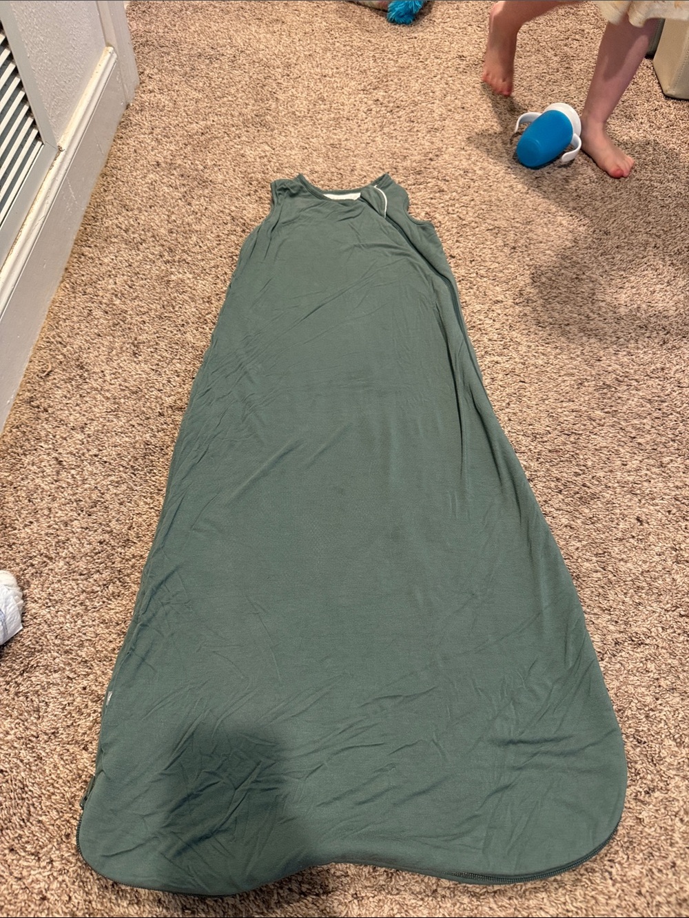 Kyte Baby Green sleep-sack